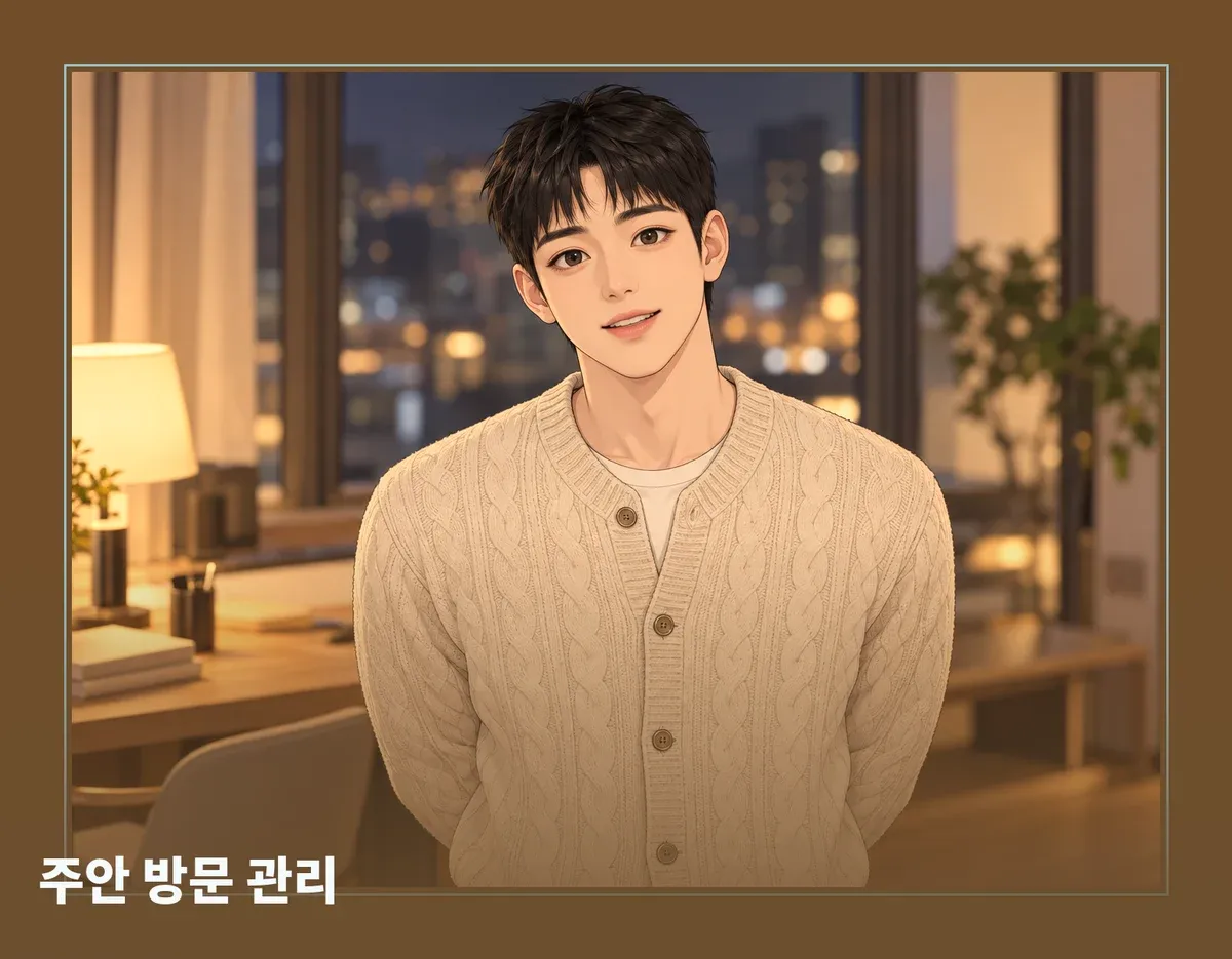 주안 방문 관리