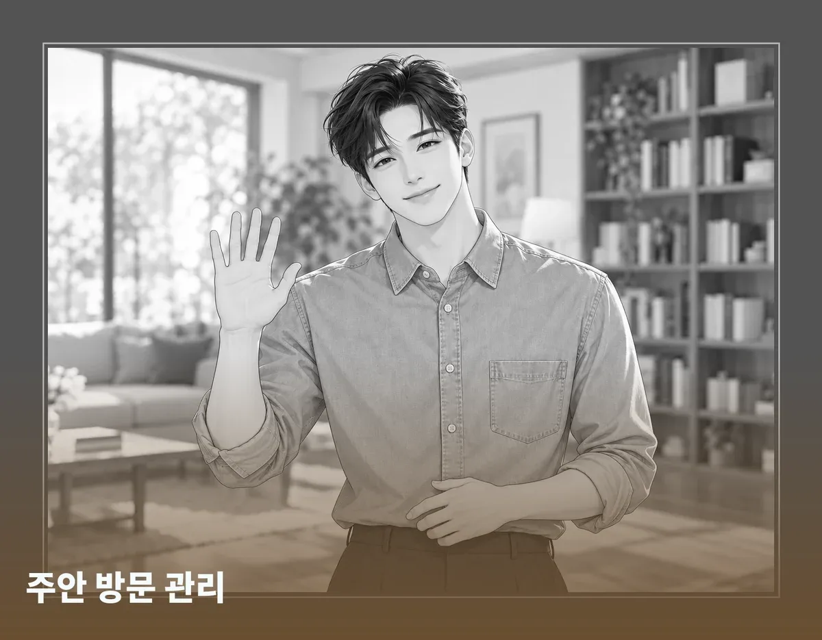 주안 방문 관리