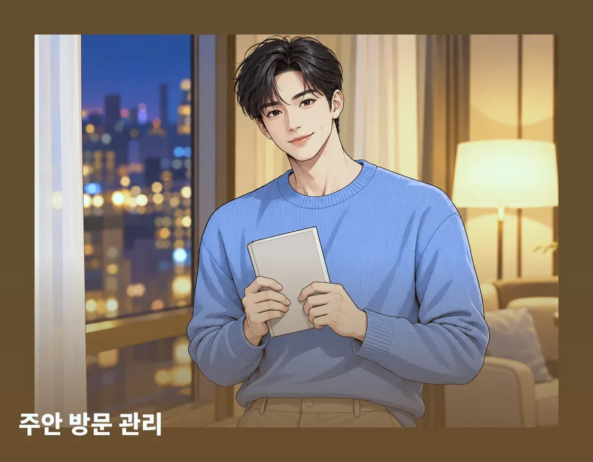 주안 방문 관리