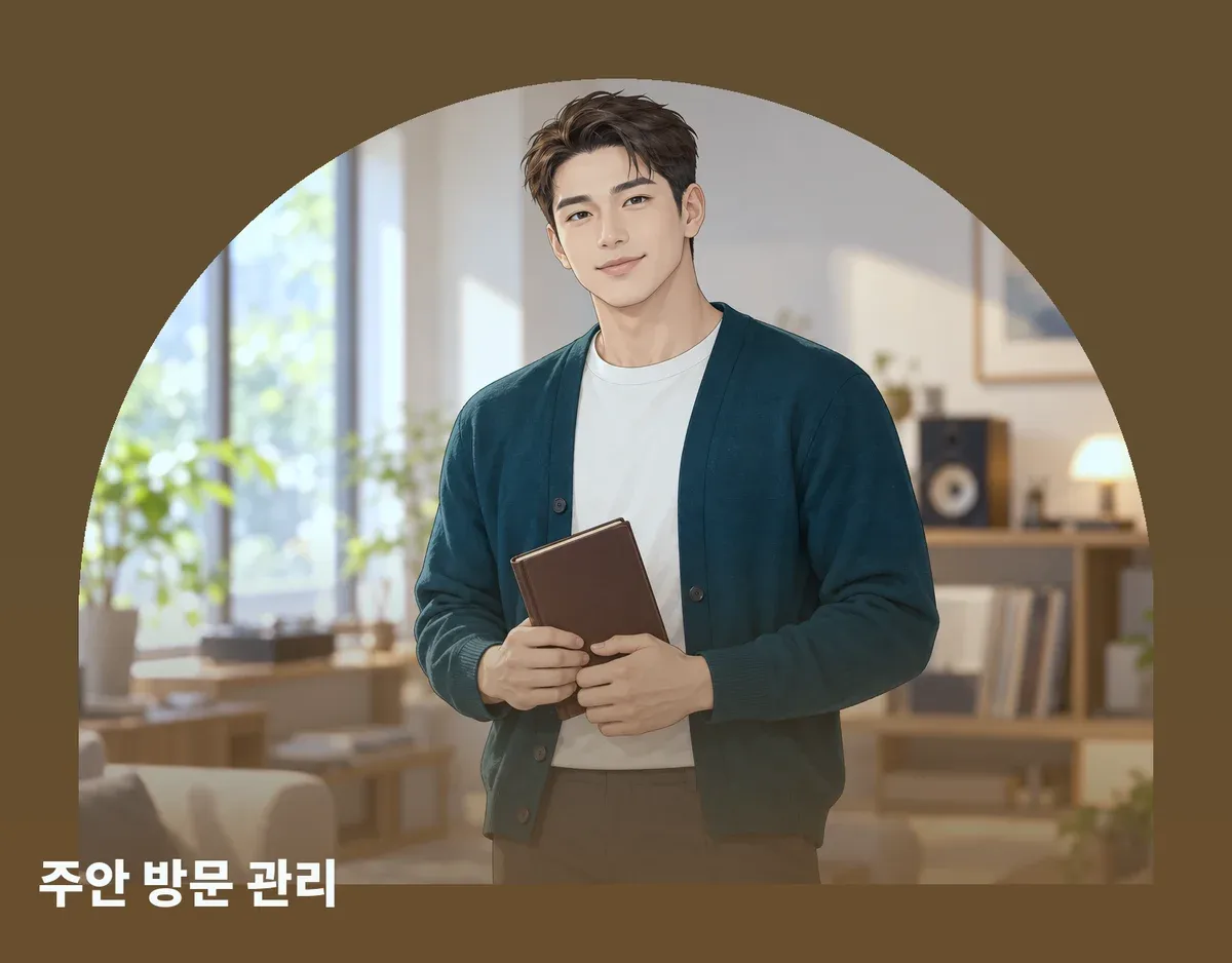 주안 방문 관리